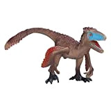 01 Utahraptor, Dinosauri realistici Non tossici Modelli Animali Divertenti Educativi Sicuro da Giocare per la Raccolta per la Decorazione(Rapaci dello ...