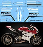 1/12 Ducati Panigale 1299 S Anniversario Decals Decal TBD282