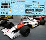 1/20 McLaren MP4/5 FUJIMI Ayrton Senna Prost Decals TB Decal TBD69