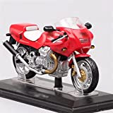 1/24 Scala per Moto Guzzi Daytona 1000 Moto Sport Diecast Race Modello di Moto Veicolo per Collezione Ragazzi Moto