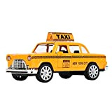 1:32 Modello di Taxi di Simulazione Pressofuso in Lega Tirare Indietro Il Veicolo Doppia Porta Giocattoli per Auto Educazione Precoce ...