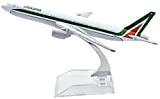 1:400 16 cm B777-200 Alitalia Modello di Aeroplano in Metallo Aeroplano Giocattolo Modello di Aeroplano Aviation Hobby