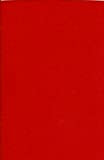 1 foglio di feltro per bricolage, 20 x 30 cm, spessore: 2 mm, colore a scelta (rosso)