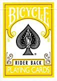 1 mazzo di carte da gioco per bicicletta giallo Rider Back (giallo) edizione standard Deck