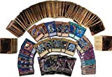 100 carte collezionabili con 85 comuni, 10 rari, 5 carte Holo + 1 ripetitore casuale+ 1 drago bianco occhi azzurri, ...