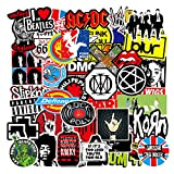 100 Pezzi Adesivi Rock And Roll, Musica Heavy Metal Punk Vinile Sticker Pack per Skateboard, Laptop, Chitarra, Casco, Moto (Rock ...