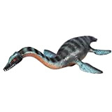 11 "Dinosauri plastica aspetto realistico Figure Liopleurodon Plesiosauro Tylosaurus Mosasaur Dinosauro giocattolo(Grande plesiosauro solido blu)