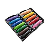 12 Colori Peanut Crayon Chalks for Kids Graffiti Painting Crayon School Stationery Art Supplies