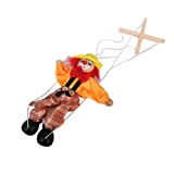 1pcs Legno Pagliaccio Marionette Giocattolo Per I Bambini