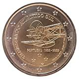 2 Euro Coin Portogallo 2022 Primo attraversamento dell'Atlantico del Sud Moneta Commemorativa