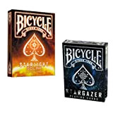 2 Mazzi di carte Bicycle Stargazer + Stargazer Sunspot Playing Cards