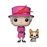 2022 Queen Elizabeth II Bobblehead con cane, Gran Bretagna Queen Elizabeth II Memorial Action Figure, Cute Queen and Dog Action ...