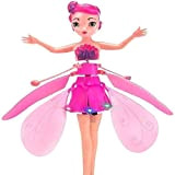 2023 Magic Flying Fairy Princess Doll, Flying Fairy Toys for Girls, Flying Fairy Dolls Toys for Kids Indoor and Outdoor, ...