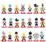 21 PZ Action Figure Dragon Ball Figure Goku Vegeta Super Saiyan Freezer Modello Anime Figurine Giocattoli per la Decorazione Della ...