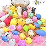 25 pezzi Simpatico animaletto Mochi Squeeze Toy, Giocattoli TPR, Kawaii Mini Soft Squeeze Toy, Mini Squishy Toys, Fidget Hand Toy ...
