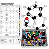 267 Pezzi Modello Molecolare Molecolari Kit di Strutture in Orbite per Elettroni di Chimica Set per Insegnanti Studenti Scienziato Classe ...