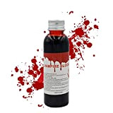30 ml/60 ml di Schizzi di Sangue, Sangue Finto, Sangue da palcoscenico, Sangue Liquido di Halloween per Vestiti, Zombi, vampiri ...