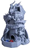 3D Vikings Tiamat, Torre dei dadi dei draghi malvagi, Torre dei dadi perfetta per dungeon e draghi e altri giochi ...