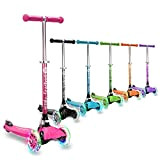3StyleScooters® RGS-1 Monopattino per Bambini a 3 Ruote - Perfetto dai 3 Anni in su, Ruote Lampeggianti LED, Design Pieghevole ...