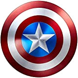 47cm Capitan America Scudo Supereroe Scudo Captain America Shield all Metal 1:1 Movie Edition Palmare Puntelli Decorazione Modello A,47cm