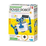 4M- Green Science Rover Robot-Solar Hybrid Power, Multicolore, 403417
