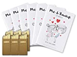 6 libri da colorare per bambini DINA5 con matite colorate 24 pagine e puzzle come bomboniera per bambini per matrimonio