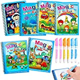 6 pezzi Magic Water Coloring Book Libri ad Acqua Bambini Drawing Libro da Colorare Doodle con Pen Penna Magica di ...