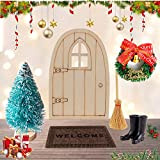 6 Pezzi Porta Elfo Natale Kit, Accessori Casa Delle Bambole In Miniatura, Porta Degli Elfi Natale Accessori, Per Decorazioni Casa ...