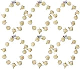 6 x aglio ghirlanda FANCY accessori per Costume da donna Francese BASTILLE DAY cipolle collana LEI FRANCE a forma di ...