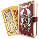 60pcs Scheda Sakura Captor Sakura Clow card di divinazione carta sakura scheda migliore regalo per ragazzo e ragazza (Color : ...