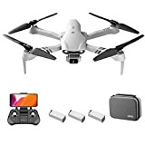 6K HD WiFi GPS Drone with Dual Camera for Adults, F10 FPV Professional Drone RC Quadcopter for Beginners with 5G ...