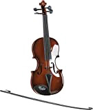 7027 Violino "Classico" small foot in plastica, con ottica in legno, incl. archetto nero, a partire da 4 anni