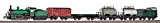 97942 - Set di partenza con letto treno merci G7 SNCB con 5 carri merci