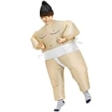 Abiti Gonfiabili di Sumo, Costume Lottatore Sumo Gonfiabile, per Bambini e Adulti Giochi Sportivi Scolastici, Costumi di Halloween