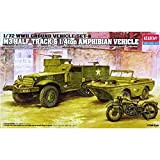 ACADEMY M3 U.S. Half Track & 1/4t Amphibian Vehicle 1:72 (japan import) [Toy] (japan import)