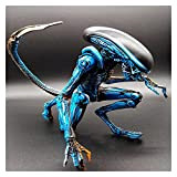 Action Figure Alieno Blu Alieno xenomorfo figma predatore Giocattolo Ripley Azione Figure Modello Giocattolo Regalo 18 cm (Color : in ...