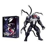 Action figure di Venom classica da 18 cm, da collezione, per il decimo anniversario, deluxe, scala 1:10