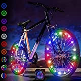Activ Life Luci a LED per Ruote di Biciclette (Conf. da 2 per Copertone, Multicolore) Miglior Regalo per Pasqua per ...
