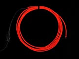 Adafruit High Brightness Red elettronica cent elettroluminescente (EL) Wire – 2.5 meters [ada403]