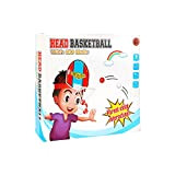 adawd Basket Party Game Head Hoop,Basket Fascia Carnevale Gioco per Bambini Adulti | 20 Palline Regolabili Basket Net Basket Gioco ...