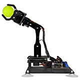 Adeept 5-DOF Robot Arm Kit 5Axis Robotic Compatibile con Arduino IDE programmabile fai da te codifica STEM Robotica Braccio con ...