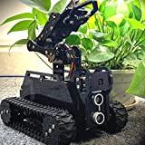 Adeept RaspTank WiFi Smart Robot Auto Kit Wireless Smart Robot per Raspberry Pi 4/3 Modello B+/B/2B, Tank Tracked Robot con ...