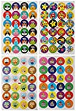 Adesivi Scuola Incoraggiamento Lode Ricompensa Well Done Star Reward Lode Scolastici Insegnanti Etichette Adesivo Gommine Autoadesive Stelle Emoji Smiley Sticker ...