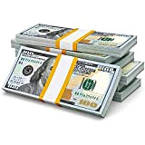AFFO Prop Money Copia Denaro, 10.000 Stampa Completa Copia Vecchio Stile Banconote da 100 Dollari 2022 Nuova Versione, Cinghia per ...