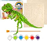 Afufu Puzzle 3D Bambini, Giocattoli Bambine Puzzle da Colorare 3D Set Lavoretti Creativi per Bambini, Kit Modello Gioco Dinosauri Puzzle ...