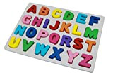 Afunti Legna Puzzle di Legno ABC Alfabeto Puzzle tavola Giocattoli educativi Blocchi Presto apprendimento Giocattolo