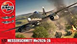 Airfix Messerschmitt ME262A-2A-Kit scala Modello, Colore assortiti, 1: 72 Scale, A03090