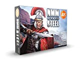 AK11601 | AK Interactive 3rd Gen: Non Metallic Metal: Steel Set | 8x17ml