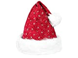 Alsino Cappello da Babbo Natale con PON PON e Bordo in Felpa (wm-01) Rosso Bianco per Adulti Uomo Donna