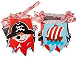 amscan 9902134, Festone con bandierine, motivo: pirata, Multicolore, 400 x 16 cm